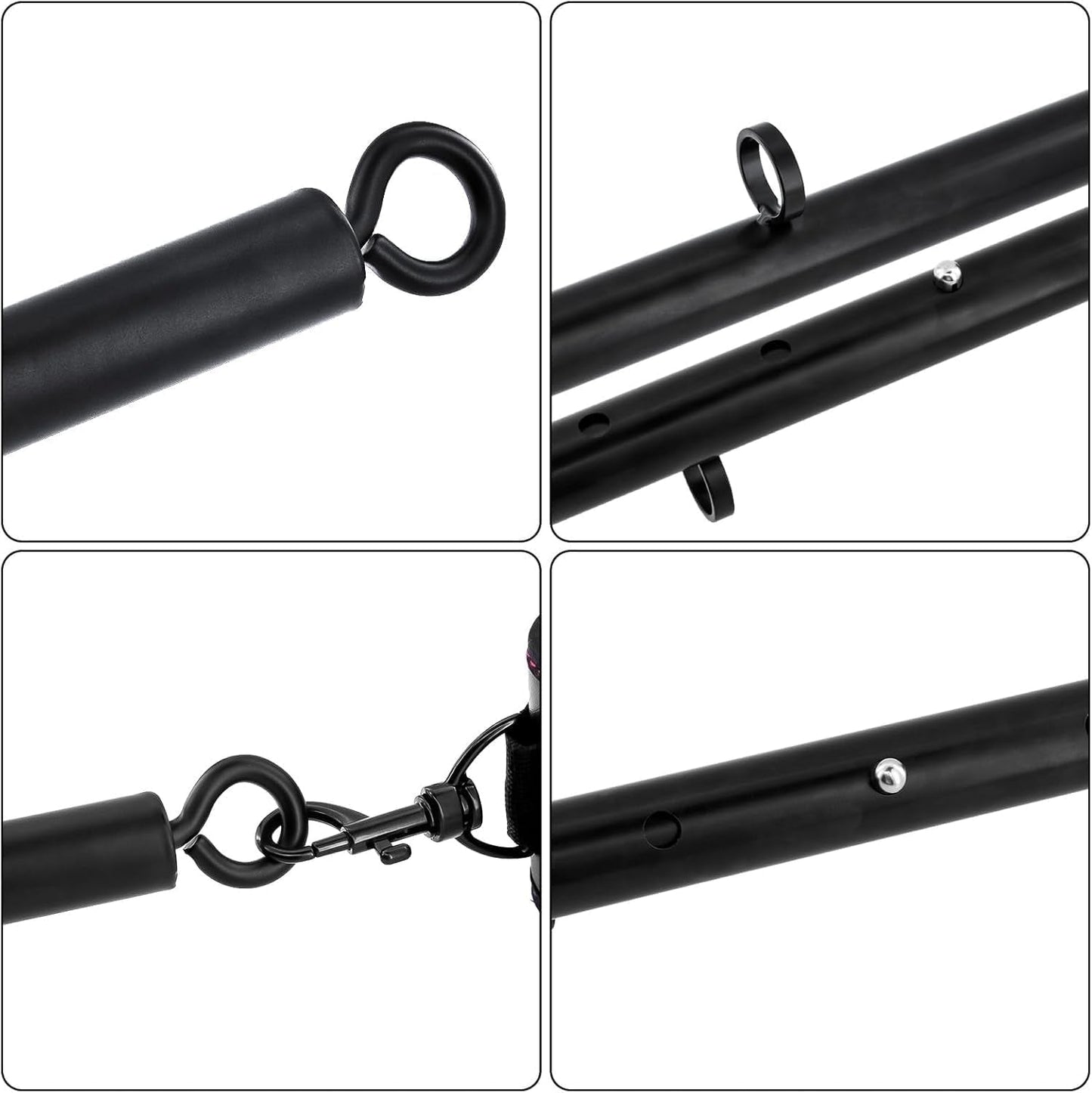 Barra Separadora Ajustable de Acero Inoxidable FuryGrip