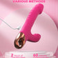 Vibrador PowerPoint Punto G con 9 Modos de Succión y Vibración