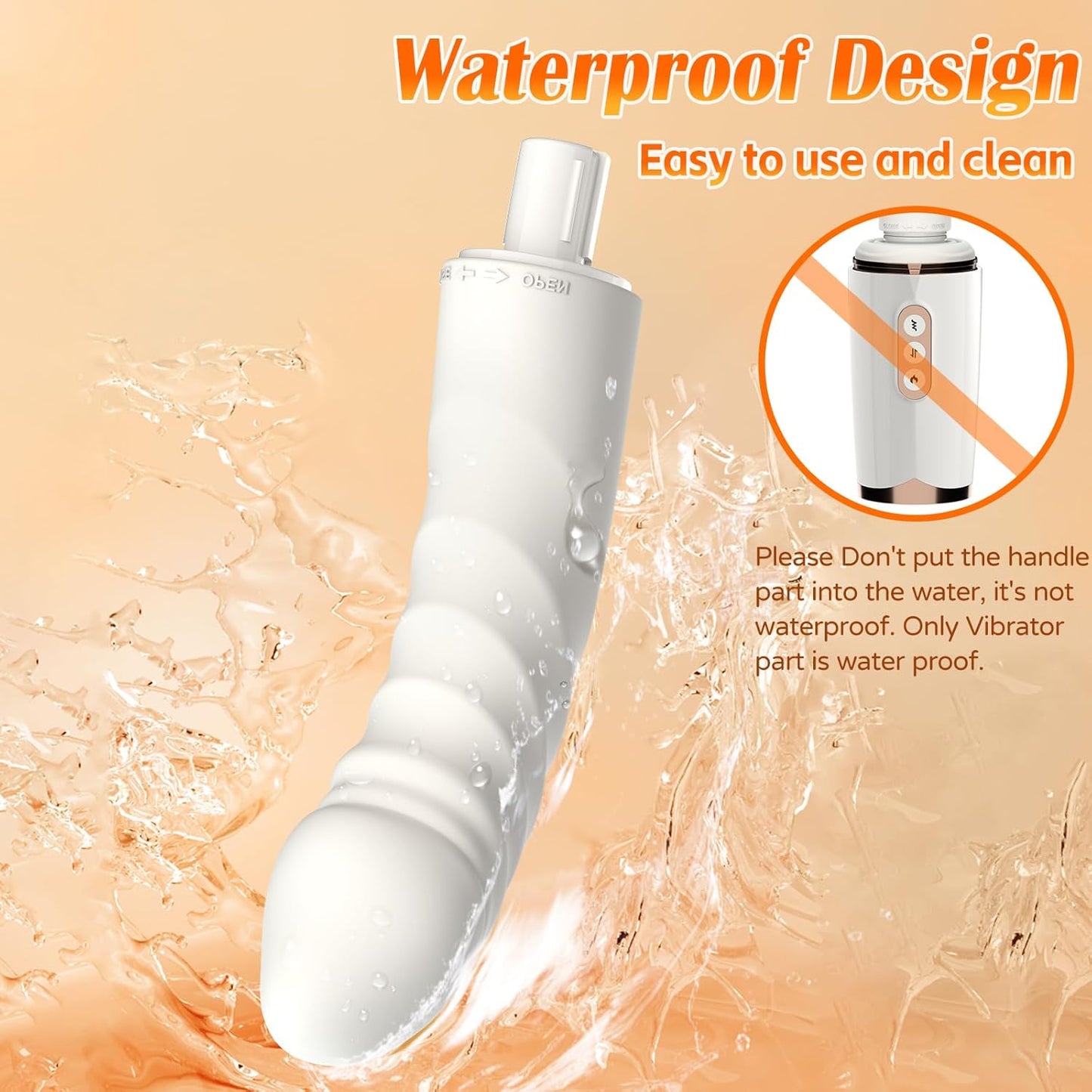 RefinedRush Thrusting Dildo Sex Machine