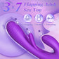 Vibrador de conejo 3 en 1 PulseSupreme con lengua vibratoria y motores duales