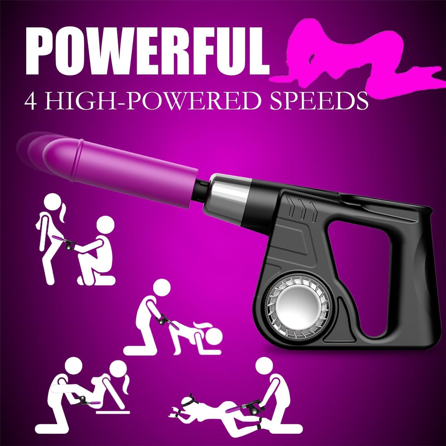 Máquina sexual SuperThrust de penetración profunda y potente
