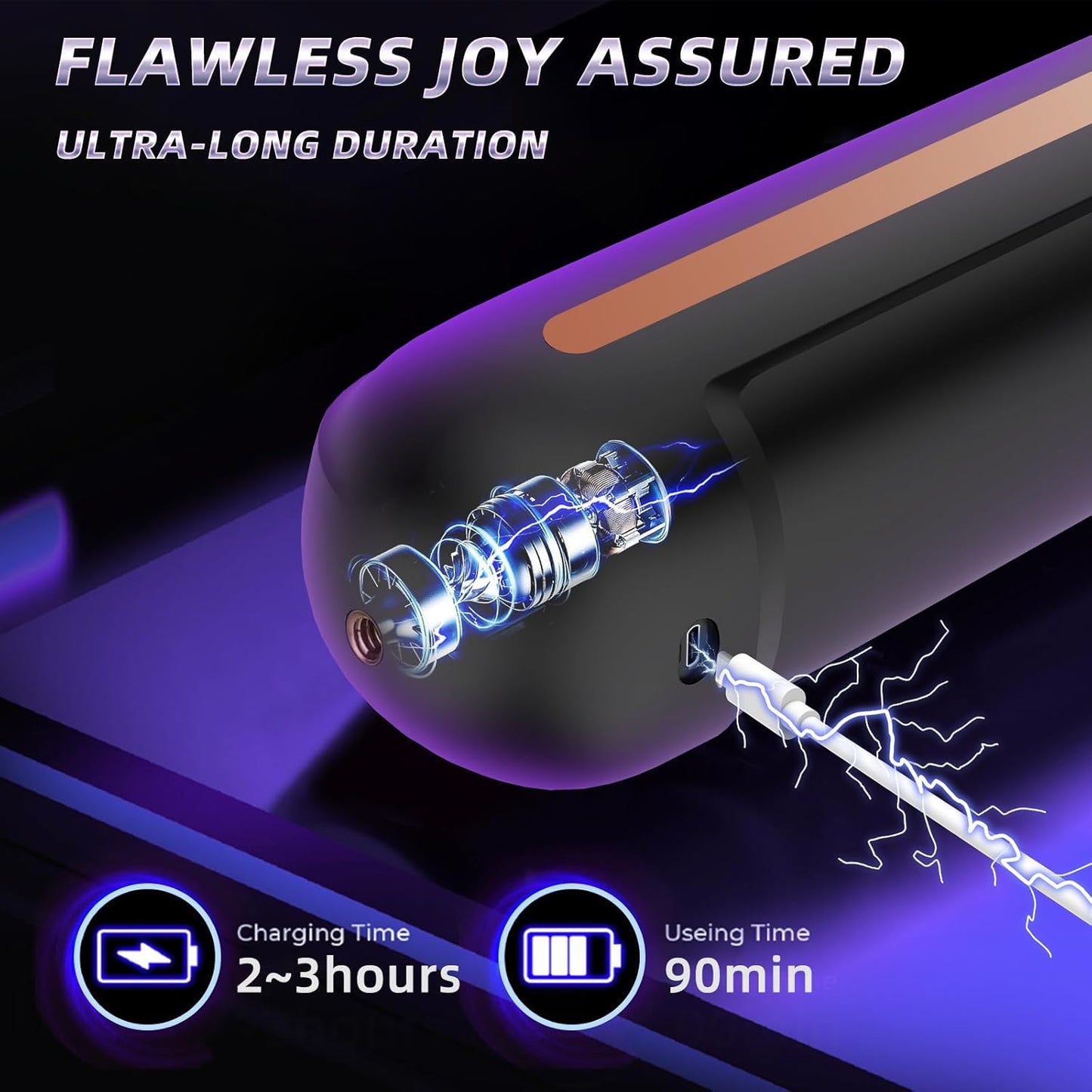 ErosEclipse Masturbador Masculino Automático con Empuje y Rotación