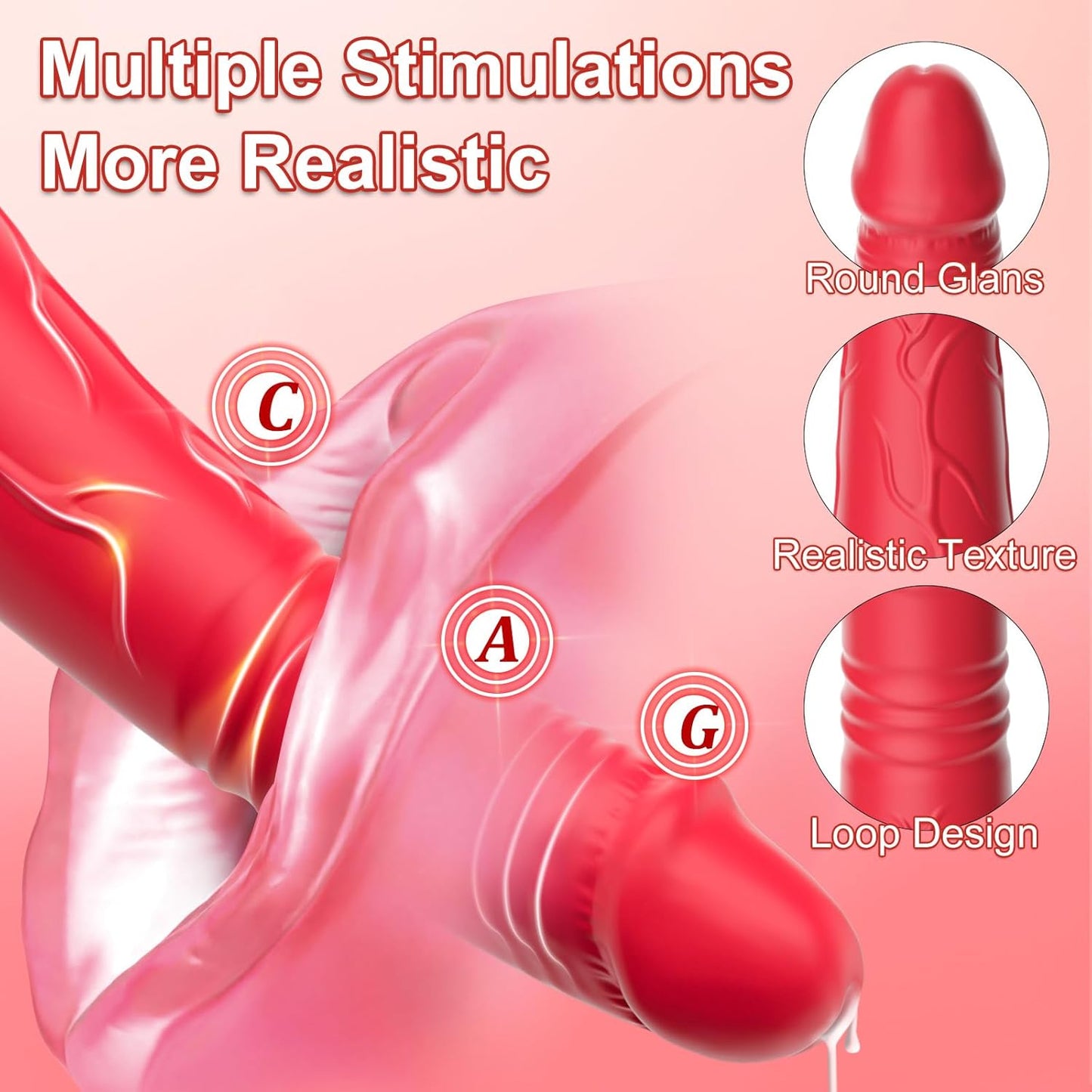 RefinedEdge Thrusting Dildo Sex Machine