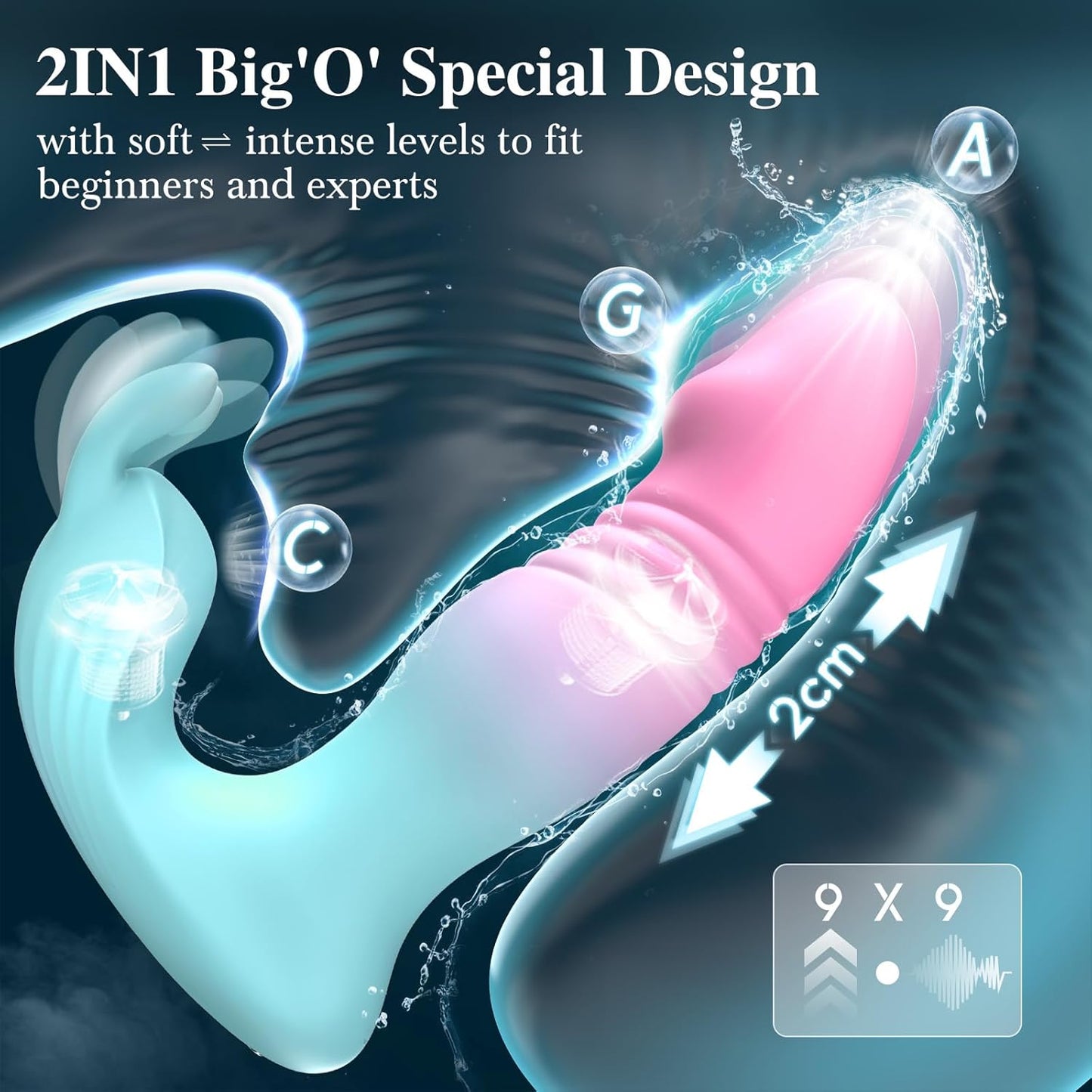 TemptThrust Vibrador Dildo Portátil
