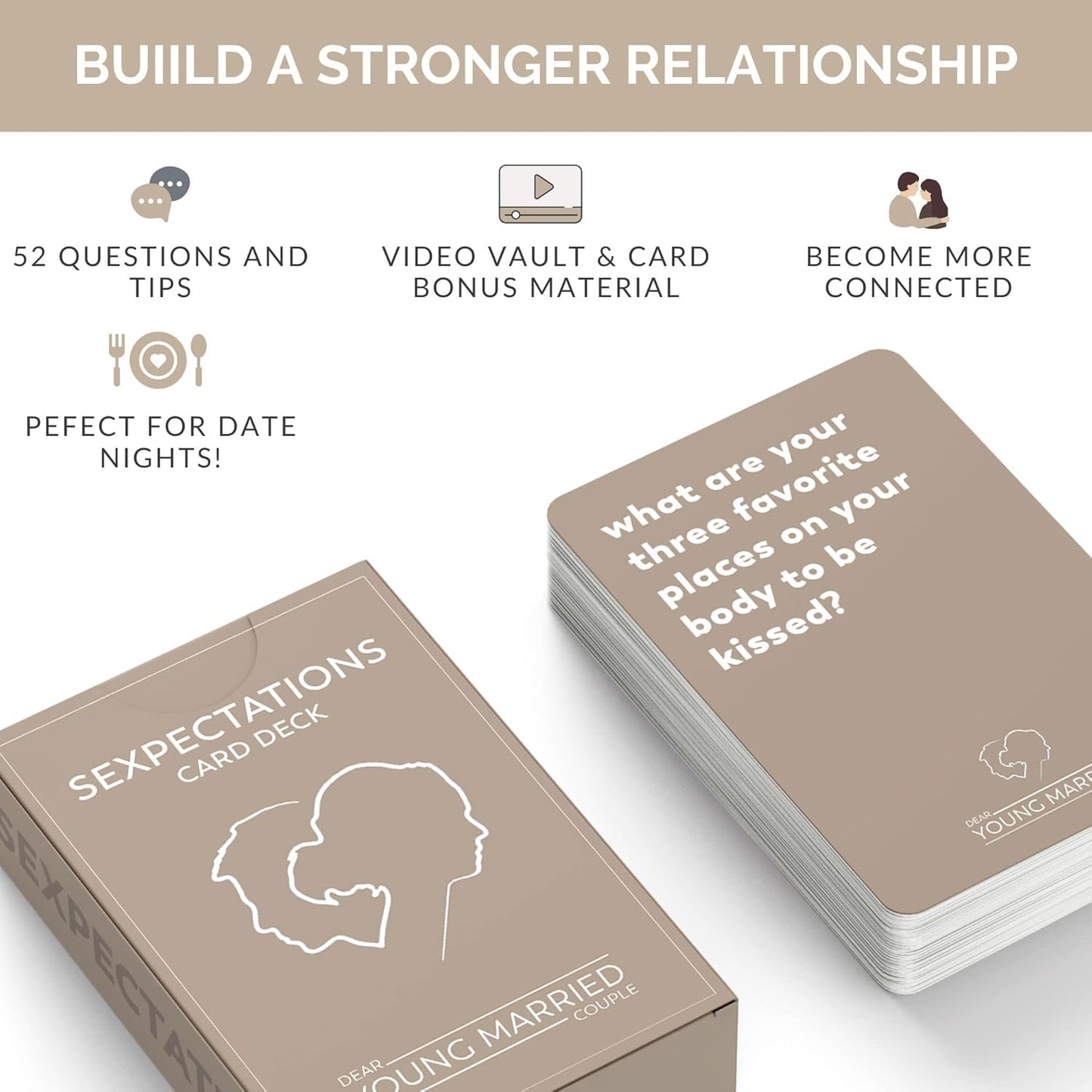 Baraja de cartas para mejorar la intimidad