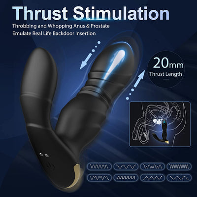 ProThrust Prostate Massager Anal Butt Plug