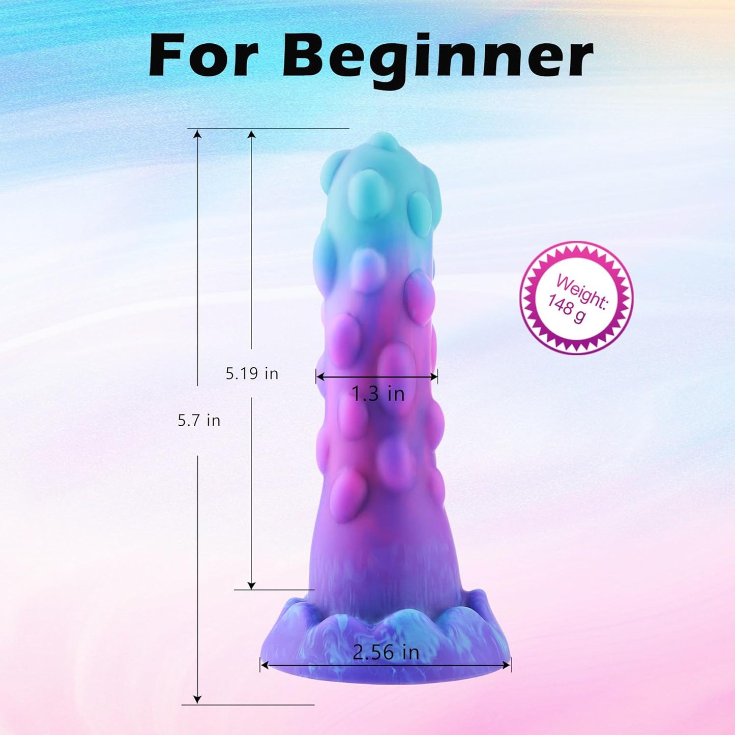 Dieu d'Amour EuphorVibe Petits Monstres Fantaisie | Idéal pour Débutants, Réaliste, Ventouse Puissante