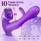 EcstasyKiss G-Spot Flapping & Licking Vibrator