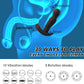 CraveSurge 360° Rotating Anal & Prostate Vibrator with 10 Vibrations