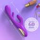 Vibrador de conejo 3 en 1 PulseSupreme con lengua vibratoria y motores duales