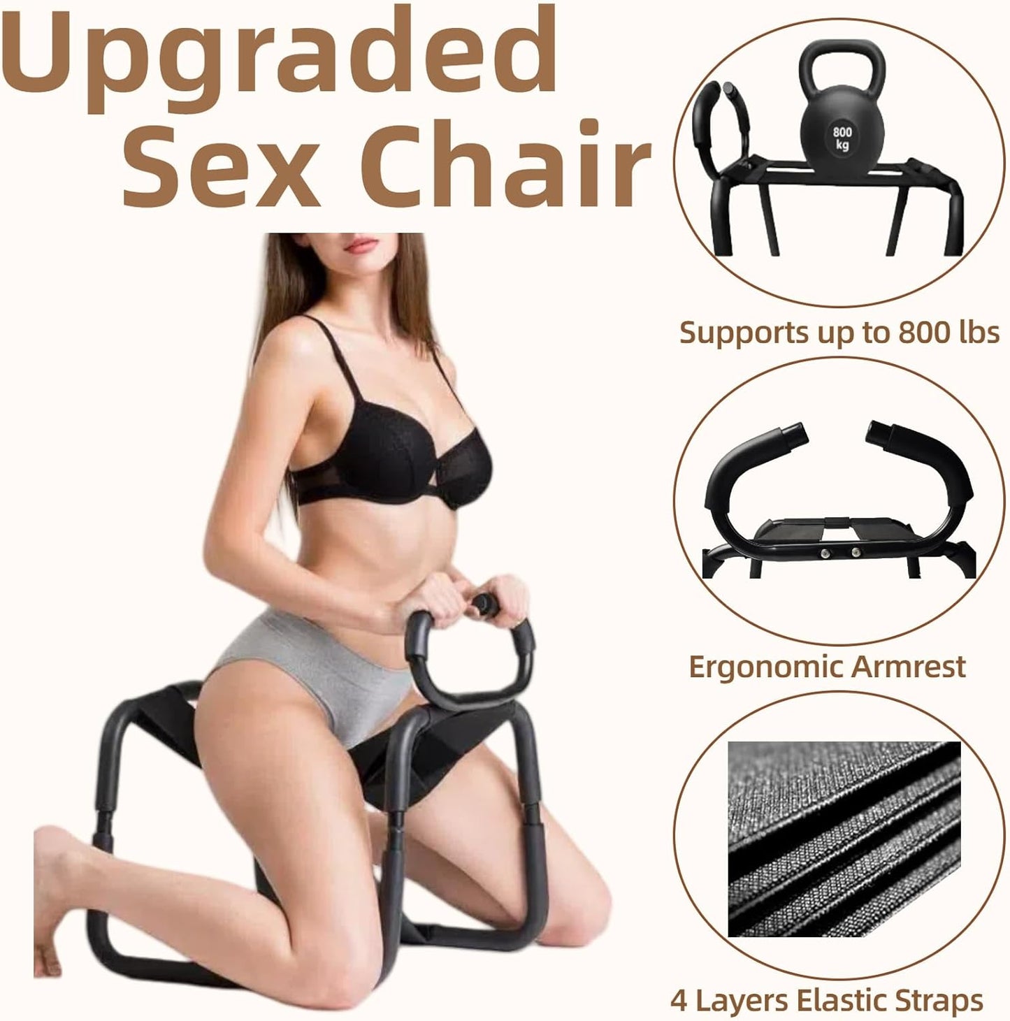 Silla de sexo de alta resistencia FlexiThrone