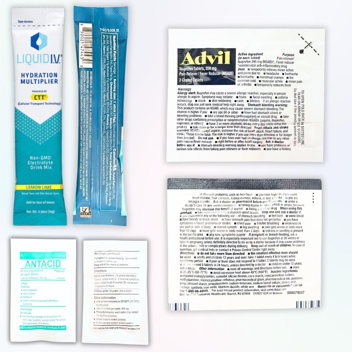 Kit de recuperación para la resaca matutina