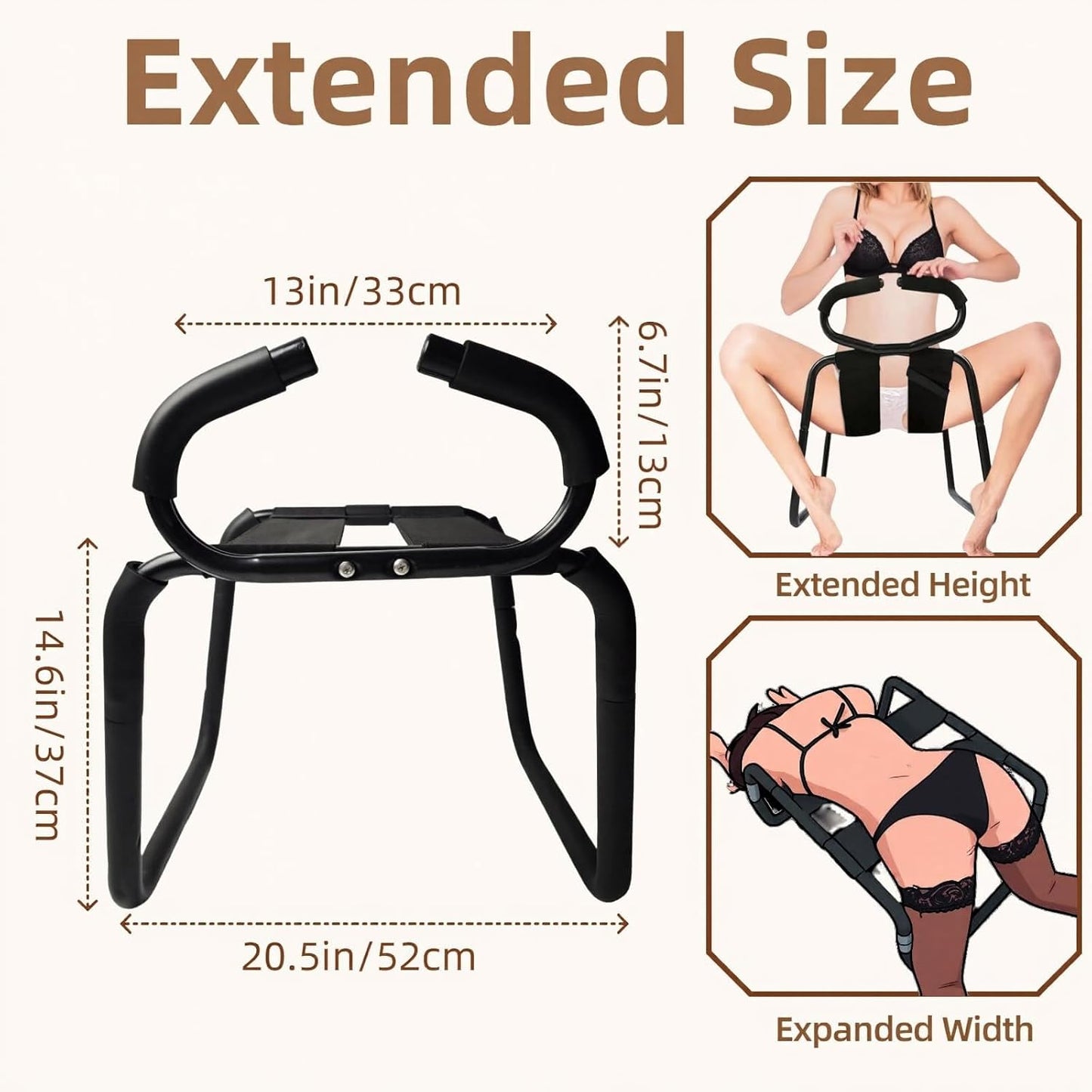 Silla de sexo de alta resistencia FlexiThrone