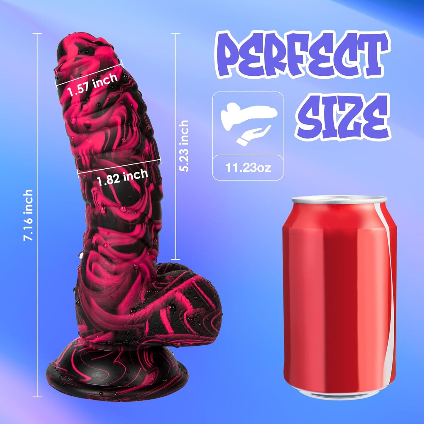 RealisticFantasy Thick Silicone Dildo
