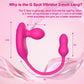 Vibrador de bragas anales para punto G PulseCharm para parejas
