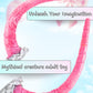FawnAllure 18" Extra Long Thin Dildo