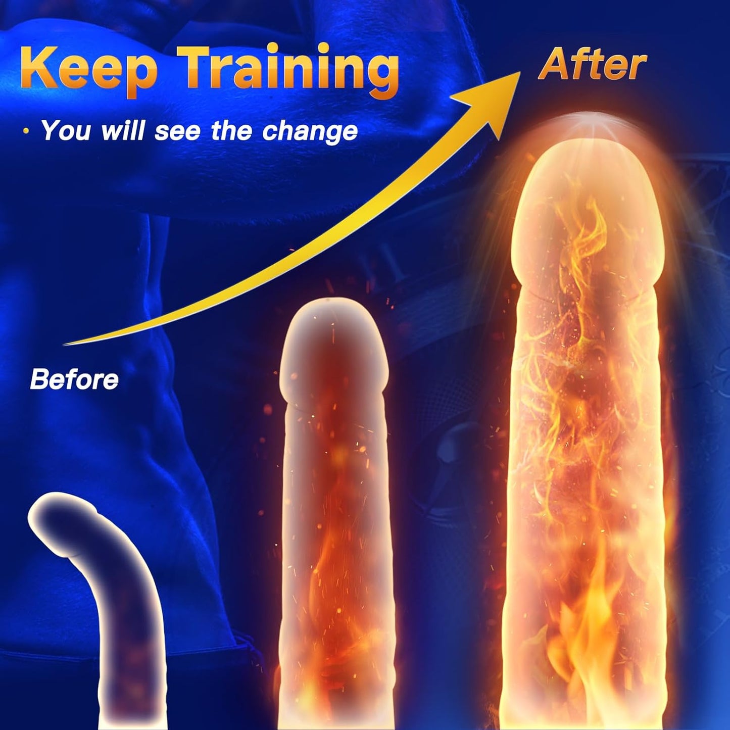 Masturbador de entrenamiento masculino OctoBloom