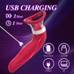 BlissBound Dual Tongue Licking & Sucking Vibrator