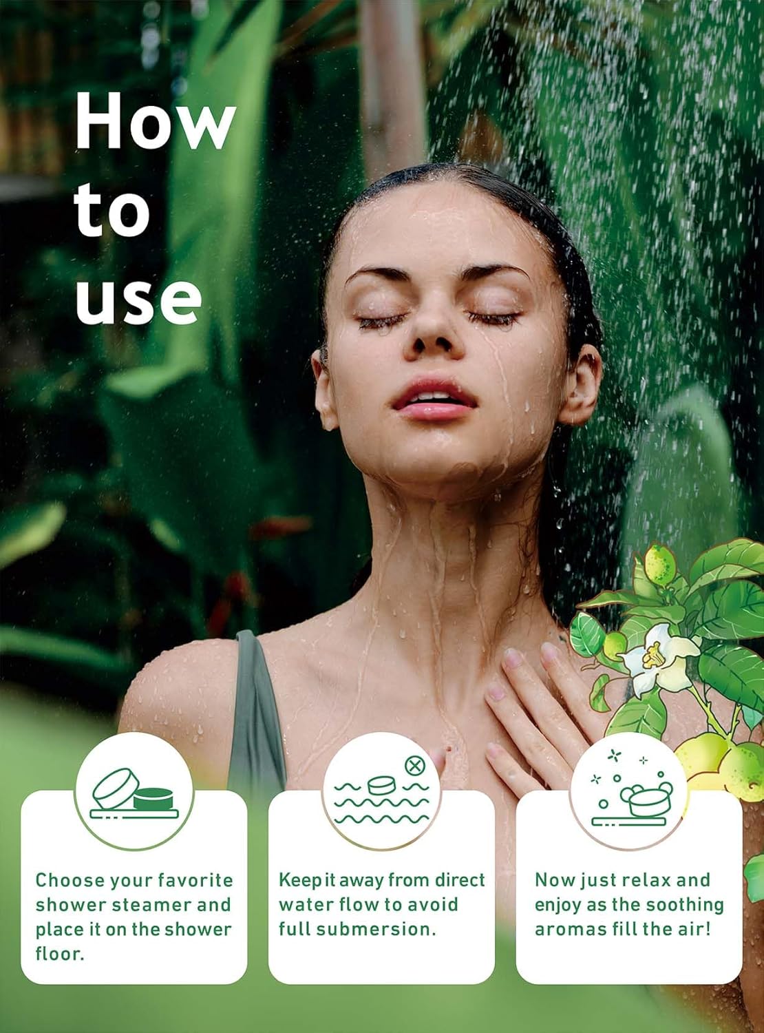 Vaporizadores de ducha de aromaterapia para la mañana siguiente