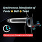 TitanVibe Vibrating Cock Ring with Taint & Ball Stimulator