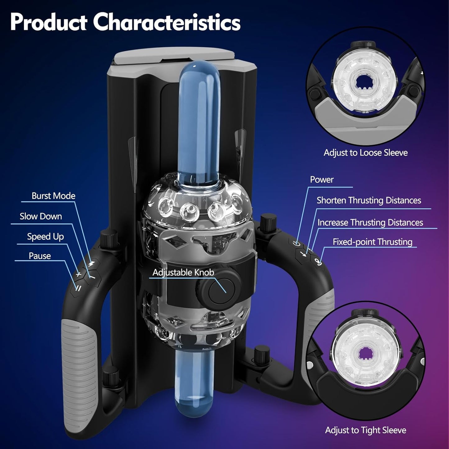 NovaThrive Hands-Free Male Stroker