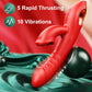 Vibromasseur 4-en-1 ThrustExplorer pour femmes | Stimulation clitoridienne et du point G