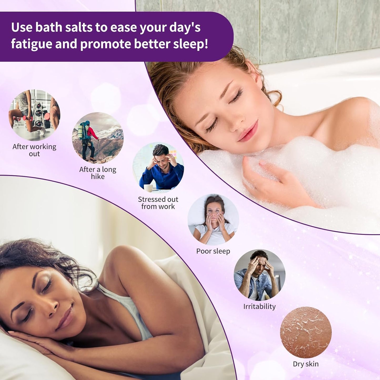 Sales de baño post-resaca