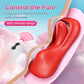 Vibrador AuraVibe con Control Remoto para Bragas y Lengüeta
