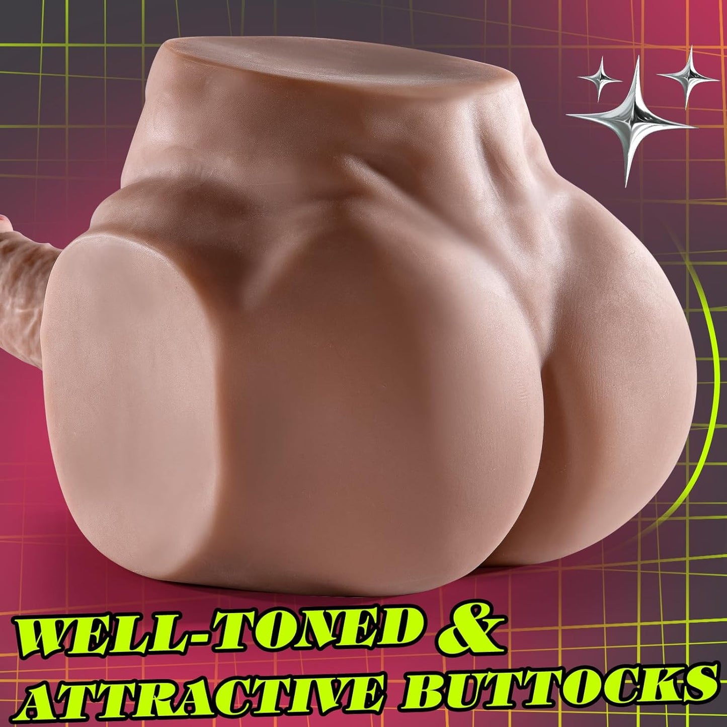 LustTitan Dildo Grueso Masculino Muñeca Sexual