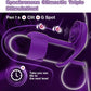 Anillo de pene vibratorio para parejas Pulse Rose Intimacy