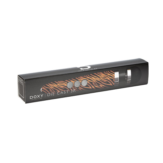 Vibromasseur baguette compact rechargeable Doxy Die Cast 3R - Tigre