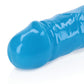 RealRock 15" Doble Dong que brilla en la oscuridad - Azul neón
