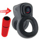 Hunkyjunk Revhammer Shaft Vibe Ring - Tar Ice