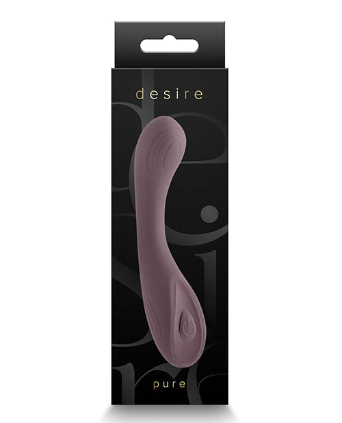 Vibrador Desire Pure Petite - Marrón