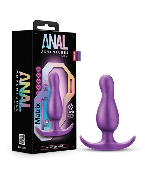 Anal Adventures Matriz Quantum Plug - Morado