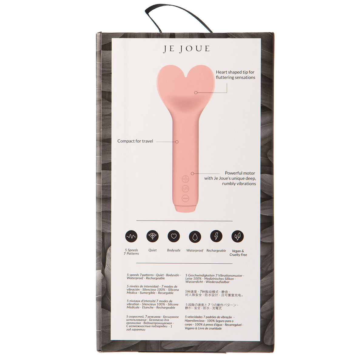 Je Joue Amour Bullet Vibrator - Pale Rosette