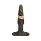Un plug anal en silicone rainuré de 10 cm A Play – Camouflage