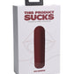 Juguete de succión para labios Este producto es malísimo - Rojo