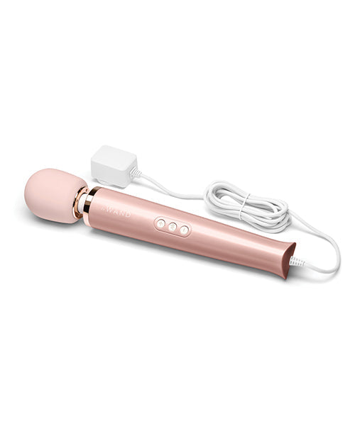 Le Wand Baguette Massante Vibrante Branchable - Or Rose