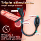 SyncDominusX Prostate Massager Cock Ring 9 Modes Silicone