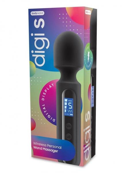 Vibromasseur baguette Bodywand Digi S - Noir