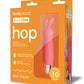 Minivibrador Bodywand Hop - Rojo