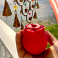 Vibrador de succión Rosales InBloom - Rojo