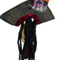 Caribbean Pirate Hat with Dreads