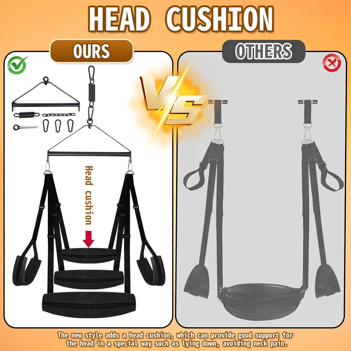 Columpio de Techo Giratorio SpireX Sex Swing 300lb Kit