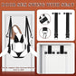Kit de columpio sexual TriVanta 360° para techo y puerta