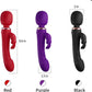 ObsidianWave Rabbit Wand Vibrator 10 Modes Waterproof Silicone