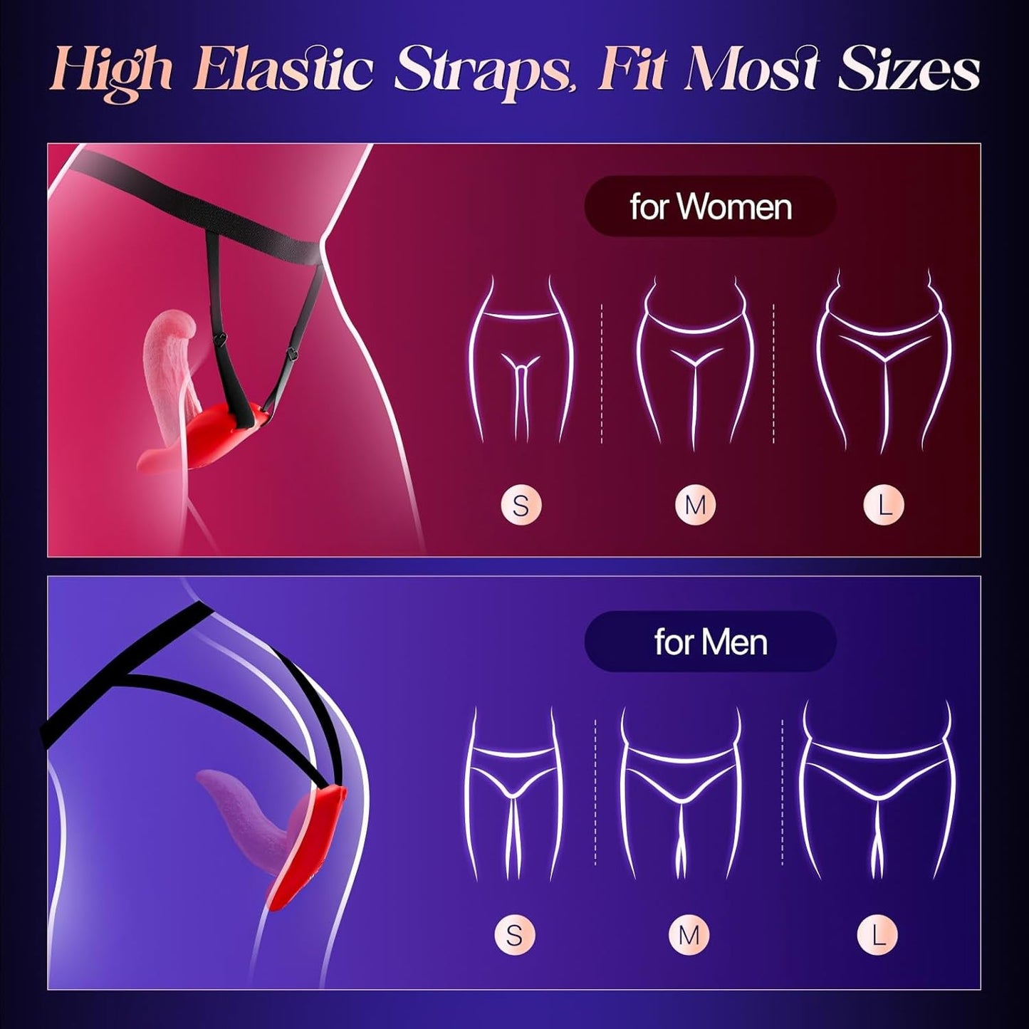 Vibromasseur Lingual Portable LushTongue Contrôlé par Application 9 Modes