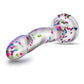 Neo Elite Hanky Panky Dildo Confeti de 7" que Brilla en la Oscuridad