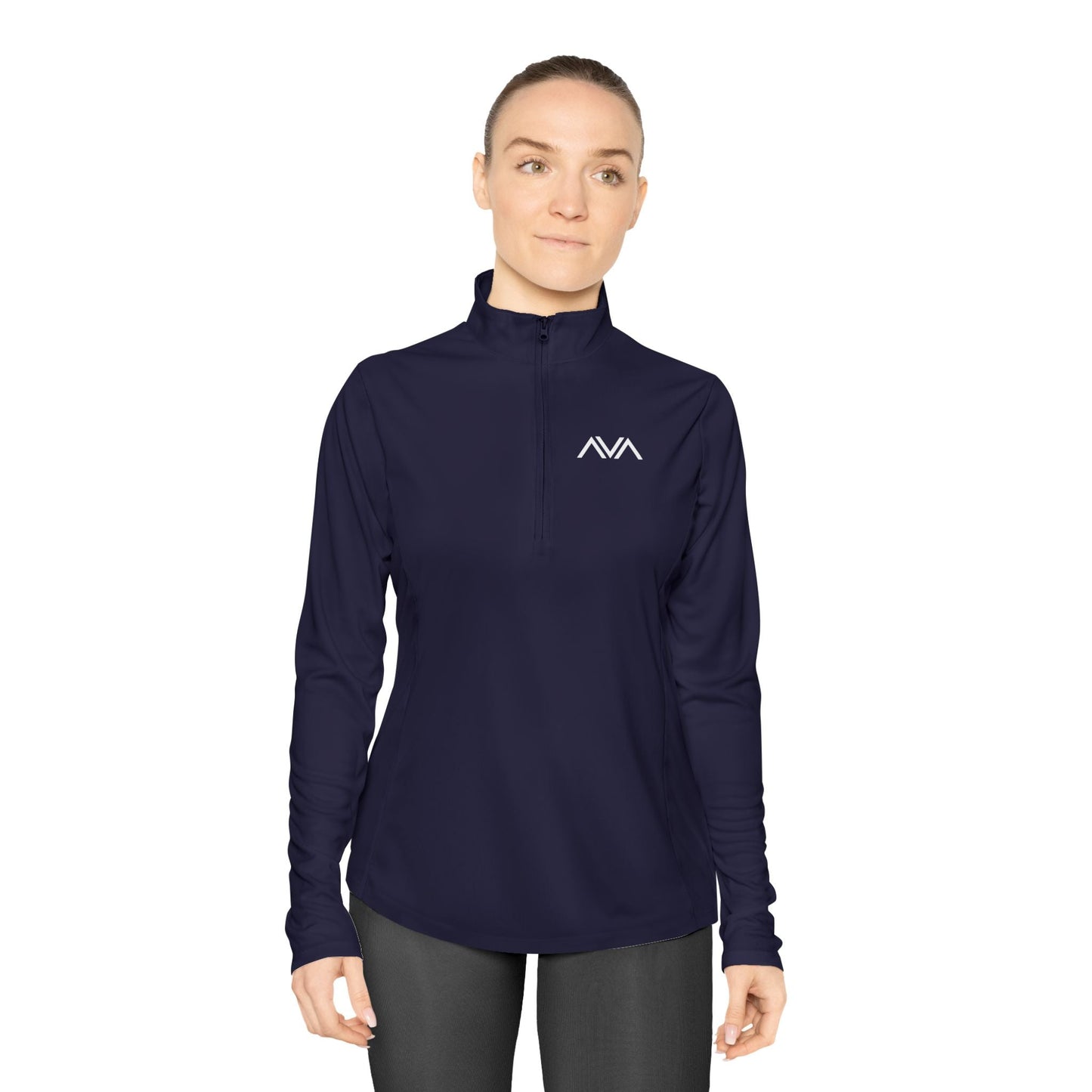Sudadera con cremallera corta para mujer AE